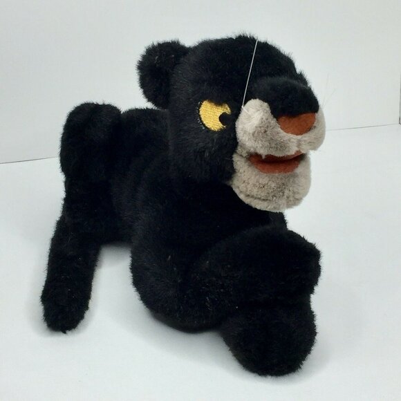 Disney Bagheera The Jungle Book 10" Soft Stuffed Animal Black Panther Plush - Picture 1 of 8